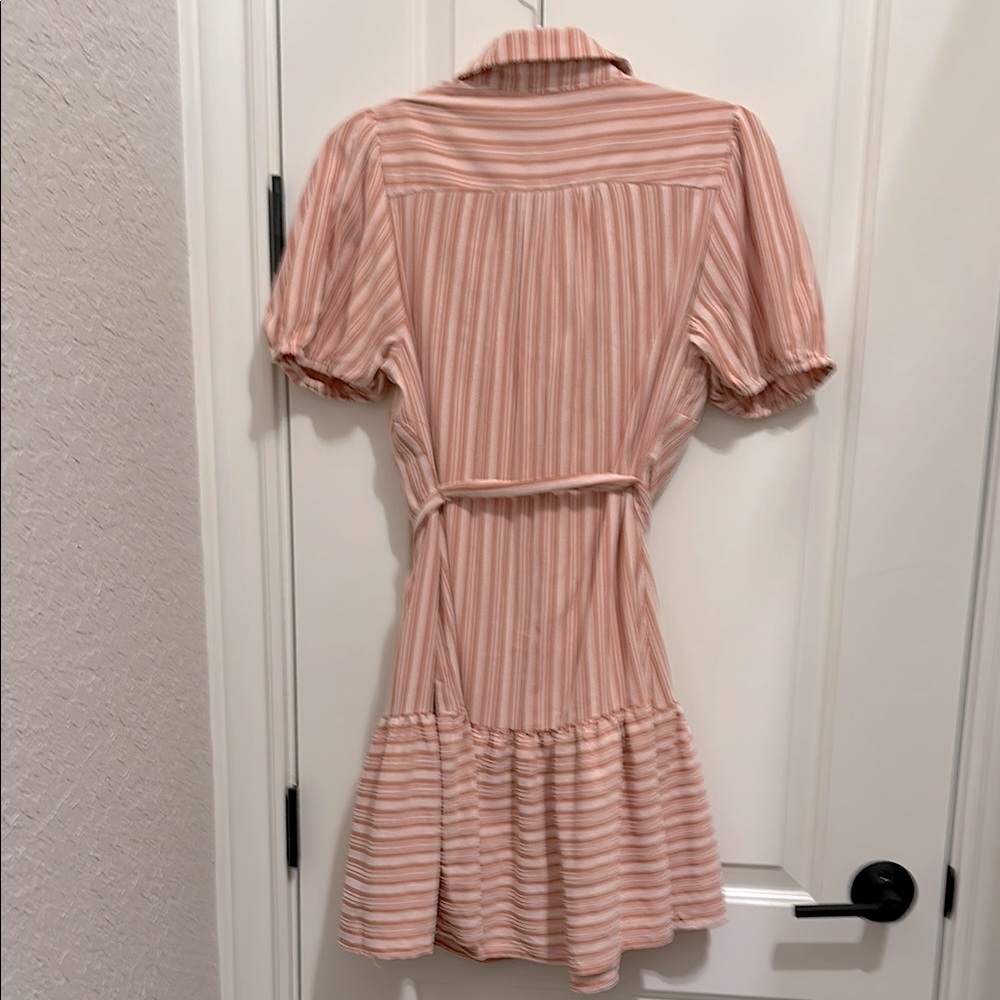 Striped, Button-Up Dress by Umgee - Picture 3 of 4
